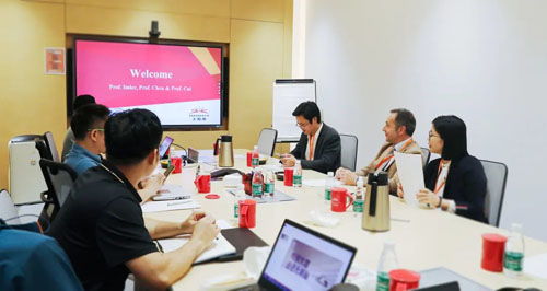 霍夫曼教授团队莅临无限极 共探前沿科技，深化技术交流合作